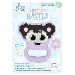 Barškutis kramtukas šviečiantis Lumi Glo Pals