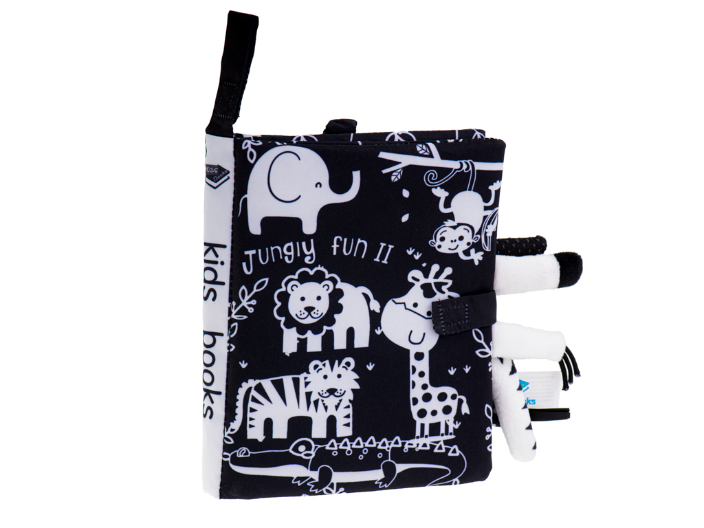 aaaa sensorinė juodai balta knyga kūdikiui