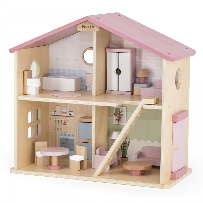 aaaa medinis leliu namas su baldais