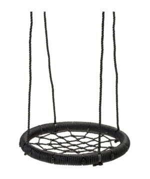 Sūpynės gandro lizdas juoda sp. Ø 60cm